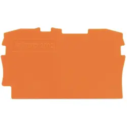 End/Intermediate plate for terminal block, 2002-1292
