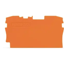 End/Intermediate plate for terminal block, 2004-1292