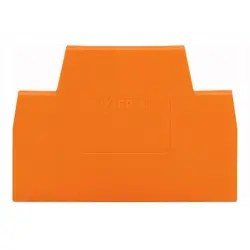 End/Intermediate plate for terminal block, 280-341