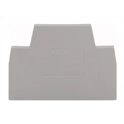 End/Intermediate plate for terminal block, 280-340