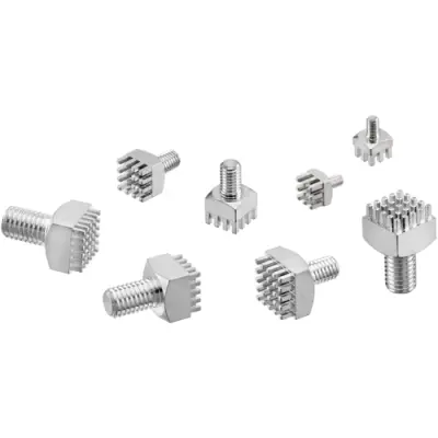 PCB terminal, 16 pole, pitch 2.54 mm, 180 A, press-fit, metal, 7461383 - 1