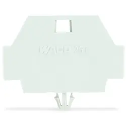 End plate for feed through terminal, 261-371