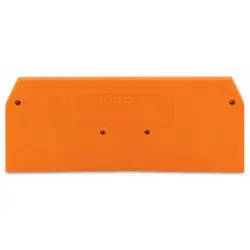 End/Intermediate plate for terminal block, 280-326