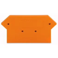 End/Intermediate plate for terminal block, 280-331