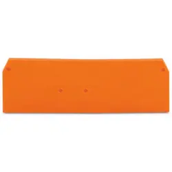 End/Intermediate plate for terminal block, 281-335