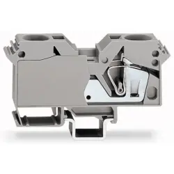 2-wire feed-through terminal, spring-clamp connection, 6.0-35 mm², 1 pole, 125 A, 8 kV, blue, 285-604