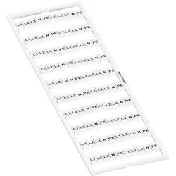 Marker card for terminal block plug, 793-5472