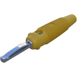 4 mm plug, screw connection, 1.5 mm², CAT O, yellow, 930058103