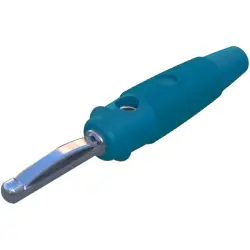 4 mm plug, screw connection, 1.5 mm², CAT O, blue, 930058102
