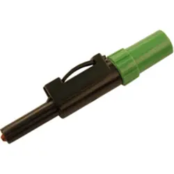 4 mm plug, solder connection, 2.5 mm², CAT O, green, 931824104