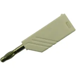4 mm plug, screw connection, 0.5-1.5 mm², CAT O, white, 934100107