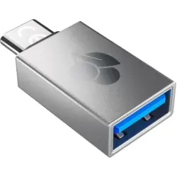 Adapter, USB plug type A 3.0 to USB socket type C 3.0, straight, 61710036