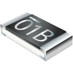 Resistor, thick film, SMD 0603 (1608), 0 Ω, 0.1 W, ±5 %, CR0603AJ/-000EAS