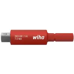 VDE 1/4 inch adapter, 6 mm, L 59 mm, SB283108