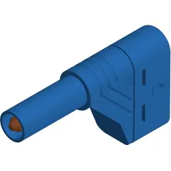 4 mm plug, screw connection, 0.5-1.5 mm², CAT III, blue, 934098102