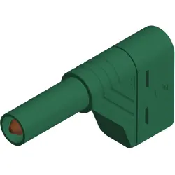 4 mm plug, screw connection, 0.5-1.5 mm², CAT III, green, 934098104