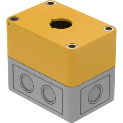 Surface mount housing, 94 x 65 x 81 mm, gray, 704.945.8 - 1
