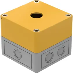 Surface mount housing, 94 x 94 x 81 mm, gray, 704.945.0