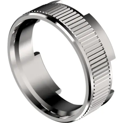 Mounting nut, Ø 22 mm, metal, 82-903 - 1