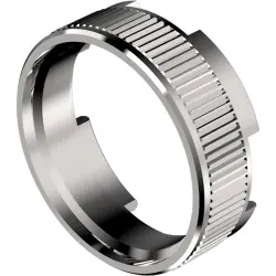 Mounting nut, Ø 22 mm, metal, 82-903