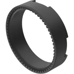 Mounting nut, Ø 29 mm, black, 84-901