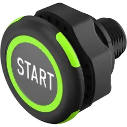 Sensor button, On-Off, mounting Ø 22.5 mm, illuminated, red/green, plastic, IP69K, 84-ASKS-B10-049C