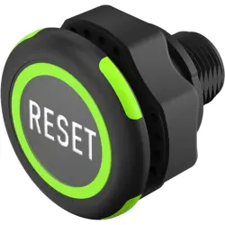 Sensor button, On-Off, mounting Ø 22.5 mm, illuminated, red/green, plastic, IP69K, 84-ASKS-B13-049F