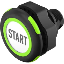 Sensor button, On-Off, mounting Ø 22.5 mm, illuminated, red/green, plastic, IP69K, 84-ASKS-C17-04A7