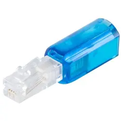 Cable untangler, RJ11 plug to RJ11 socket, straight, BS71216-B