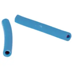 Protection and insulating grommet, inside Ø 1.25 mm, L 20 mm, light blue, PCR, -30 to 90 °C, 02010001020