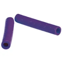 Protection and insulating grommet, inside Ø 2.4 mm, L 20 mm, purple, PCR, -30 to 90 °C, 02010003008