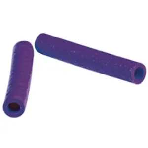 Protection and insulating grommet, inside Ø 2.4 mm, L 20 mm, purple, PCR, -30 to 90 °C, 02010003008 - 1