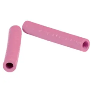 Protection and insulating grommet, inside Ø 2.4 mm, L 20 mm, pink, PCR, -30 to 90 °C, 02010003015 - 1