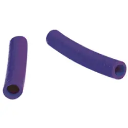 Protection and insulating grommet, inside Ø 3 mm, L 25 mm, purple, PCR, -30 to 90 °C, 02010004008