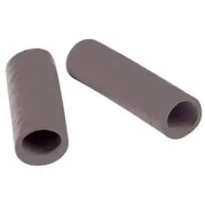 Protection and insulating grommet, inside Ø 5 mm, L 25 mm, gray, PCR, -30 to 90 °C, 02010005013 - 1