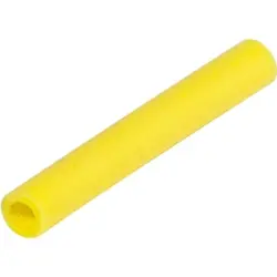 Protection and insulating grommet, inside Ø 1.75 mm, L 20 mm, yellow, silicone, -80 to 200 °C, 02050022004