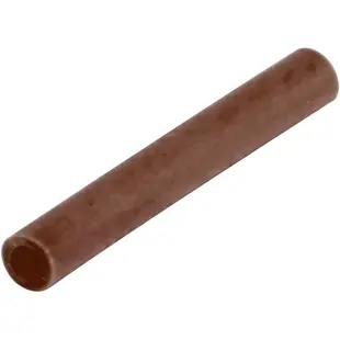 Protection and insulating grommet, inside Ø 1.75 mm, L 20 mm, brown, silicone, -80 to 200 °C, 02050022006 - 1
