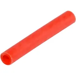 Protection and insulating grommet, inside Ø 1.75 mm, L 20 mm, red, silicone, -80 to 200 °C, 02050022007