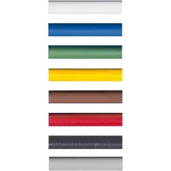 Protection and insulating grommet, inside Ø 14 mm, L 50 mm, black, silicone, -80 to 200 °C, 02050029010