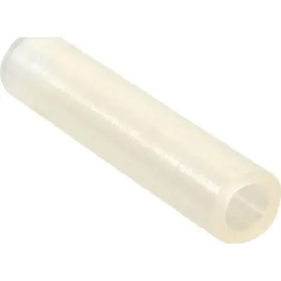 Protection and insulating grommet, inside Ø 2.4 mm, L 20 mm, transparent, silicone, -80 to 200 °C, 02050053011 - 1