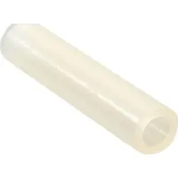 Protection and insulating grommet, inside Ø 7.5 mm, L 30 mm, transparent, silicone, -80 to 200 °C, 02050056011