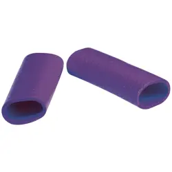 Protection and insulating grommet, inside Ø 10 mm, L 35 mm, purple, PCR, -30 to 90 °C, 02010007008