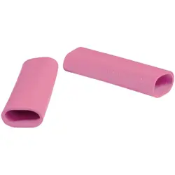 Protection and insulating grommet, inside Ø 12 mm, L 50 mm, pink, PCR, -30 to 90 °C, 02010008015