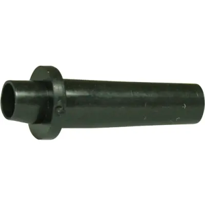 Cable grommet, cable Ø 7.8 mm, L 36 mm, PVC, black, 632-02090 - 1