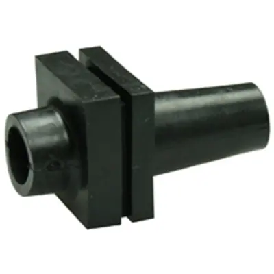 Cable grommet, cable Ø 8 mm, L 33 mm, PVC, black, 634-01210 - 1