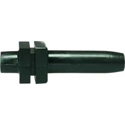 Cable grommet, cable Ø 6 mm, L 46 mm, PVC, black, 634-03210 - 1