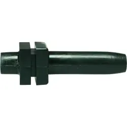Cable grommet, cable Ø 6 mm, L 46 mm, PVC, black, 634-03210