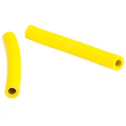 Protection and insulating grommet, inside Ø 1.25 mm, L 20 mm, yellow, PCR, -30 to 90 °C, 02010001004