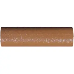 Protection and insulating grommet, inside Ø 12 mm, L 50 mm, brown, PCR, -30 to 90 °C, 02010008006
