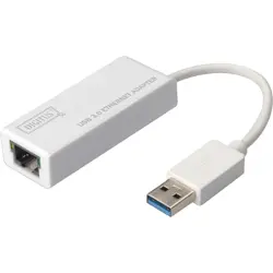 Gigabit Ethernet adapter, 10/100/1000 Mbps, USB 3.0, DN-3023